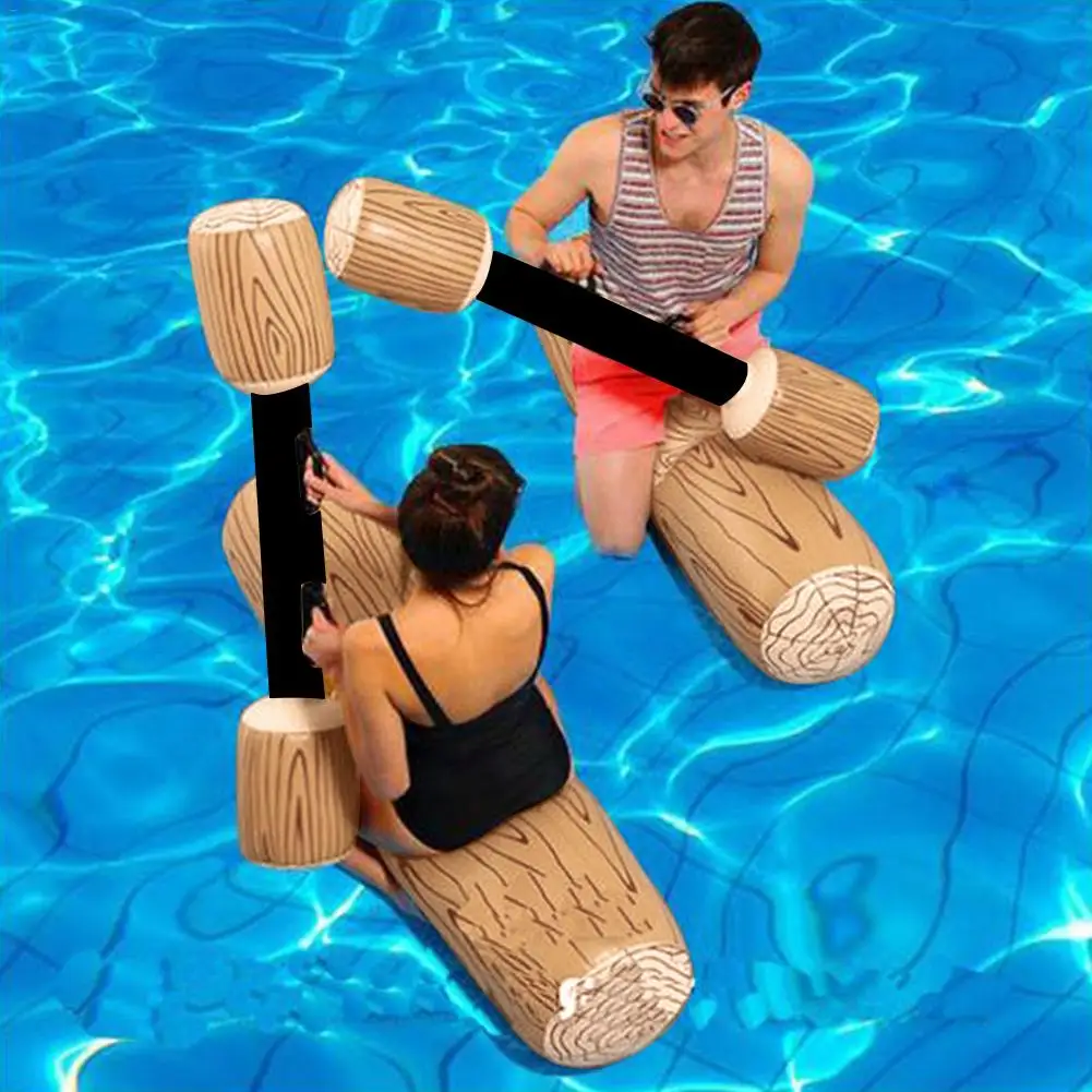 2 шт. надувные плавающие в воде игрушка ПВХ для водных видов спорта игры легко носить с собой