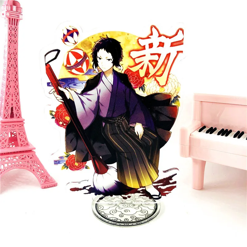 Bungo бродячих собак 3 фигурки экшн акриловая Игрушка Аниме Dazai Nakajima Atsushi Edogawa Ranpo