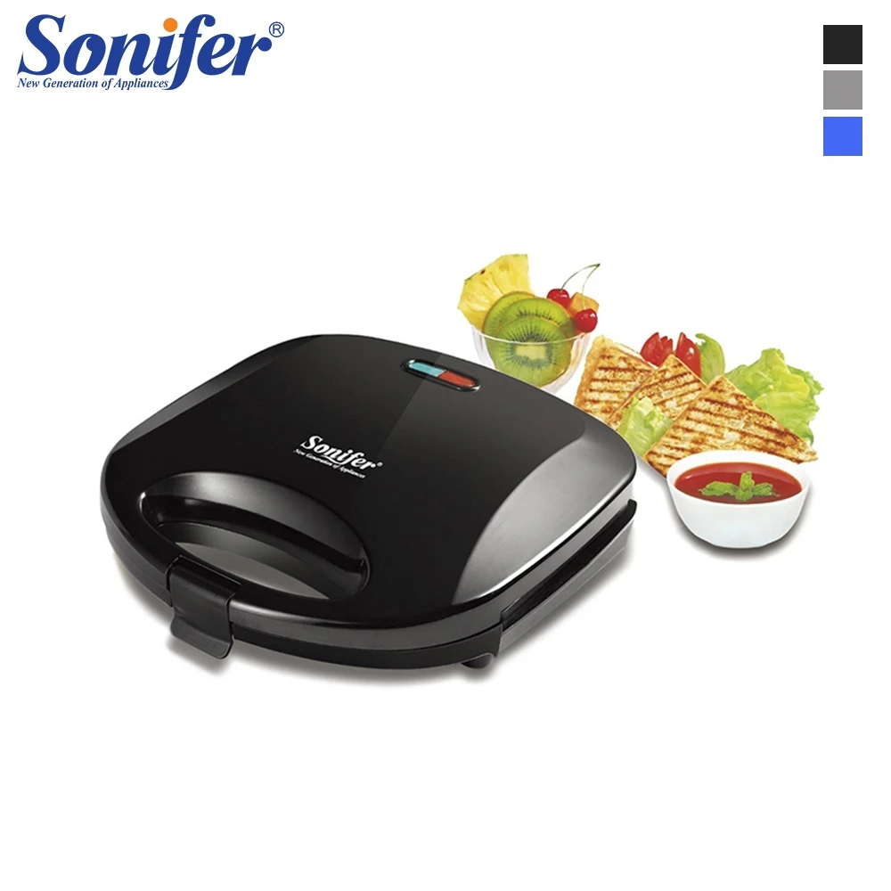 

220V Colorful Electric Sandwich Maker Electric Sandwich Iron Machine Bubble Egg Cake Oven Breakfast Machine Household Sonifer