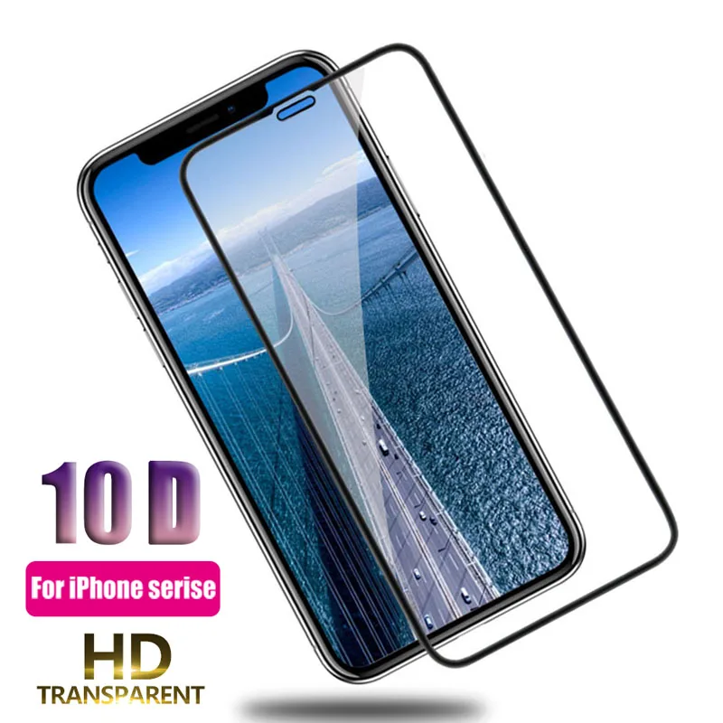 10D Glass For Apple Iphone X Tempered Glass Screen Protector For Iphone XS Max XR 7 8 Plus 6 6s Plus Protective Glass Film 7plus 10D Glass For Apple Iphone X Tempered Glass Screen Protector For Iphone XS Max XR 7 8 Plus 6 6s Plus Protective Glass Film 7plus