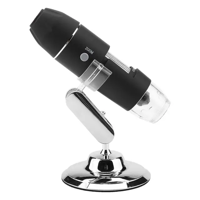 #1 1000X Analog Av Interface Digital Electron Microscope Professional Digital Electronic Microscope 1000X Magnifier Analog Av Output for Tv