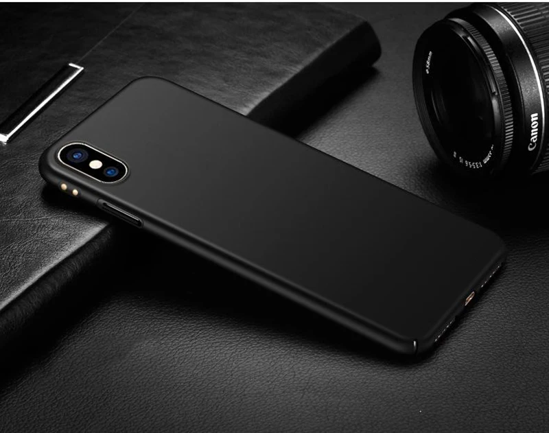 Роскошные жесткие чехлы из поликарбоната для iPhone XS XR MAX чехол с полной защитой