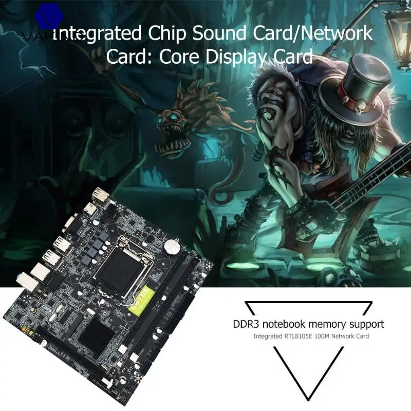 2019 H55 PC LGA1156 الكمبيوتر سطح اللوحة DDR3 مزدوجة اللوحة مع HDMI HD واجهة الذاكرة نوع DDR3 1333/1066 MHZ 2019 H55 PC LGA1156 الكمبيوتر سطح اللوحة DDR3 مزدوجة اللوحة مع HDMI HD واجهة الذاكرة نوع DDR3 1333/1066 MHZ