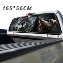 165*56 см, графическая наклейка на заднее стекло, тонированная наклейка, наклейка на заднее стекло для грузовика, внедорожника, джипа(2" x 65" большой
