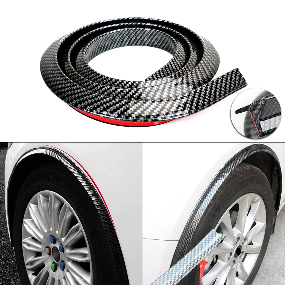 

Carbon Car Styling Mouldings Strip Door Protector Moldings Bumper Protector Edge Guards Wheel Eyebrow Strip Door Sill Protector