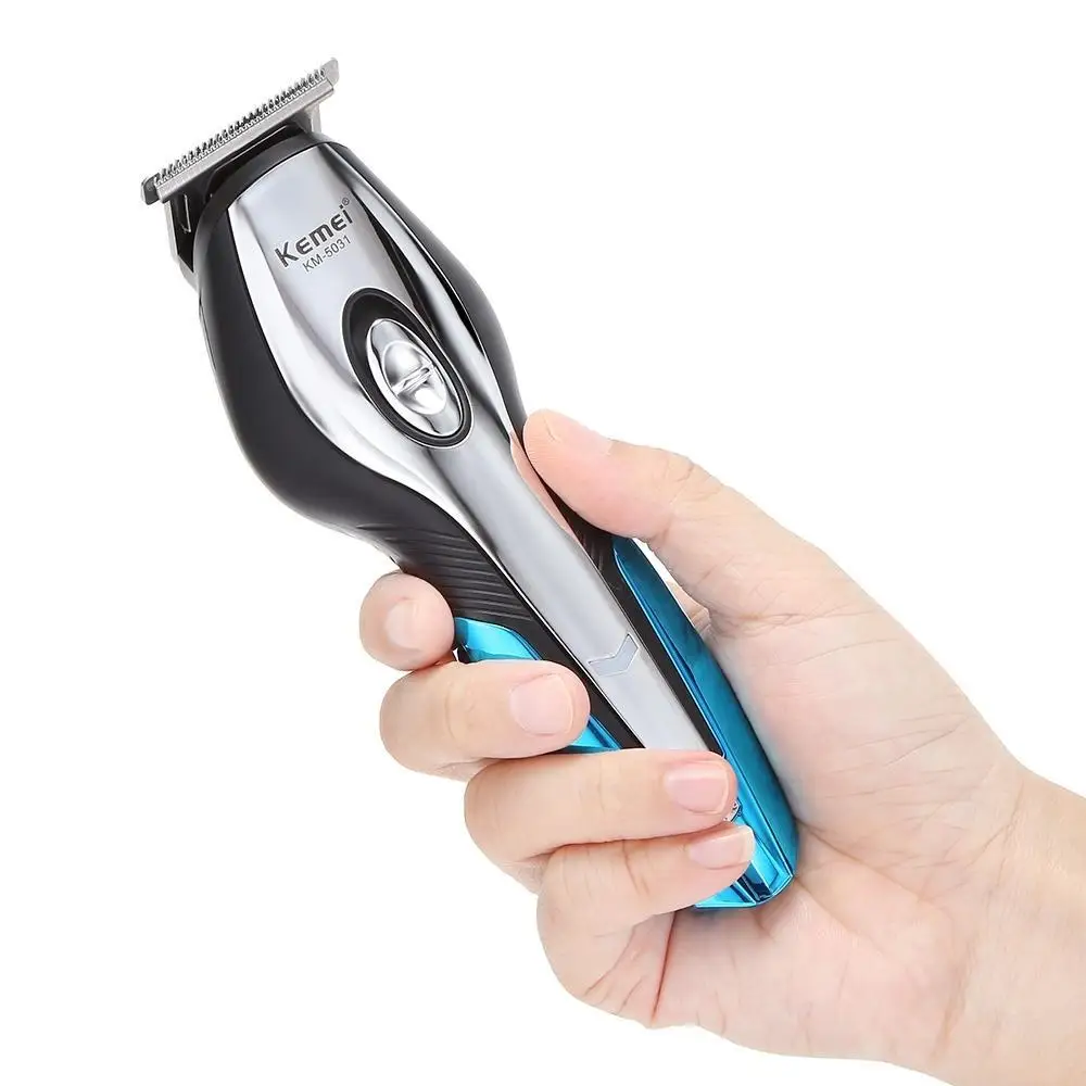 Kemei профессиональная электрическая машинка для стрижки волос триммер для стрижки волос Бритва для бороды бритва для мужчин Инструменты для укладки перезаряжаемая машина N30C