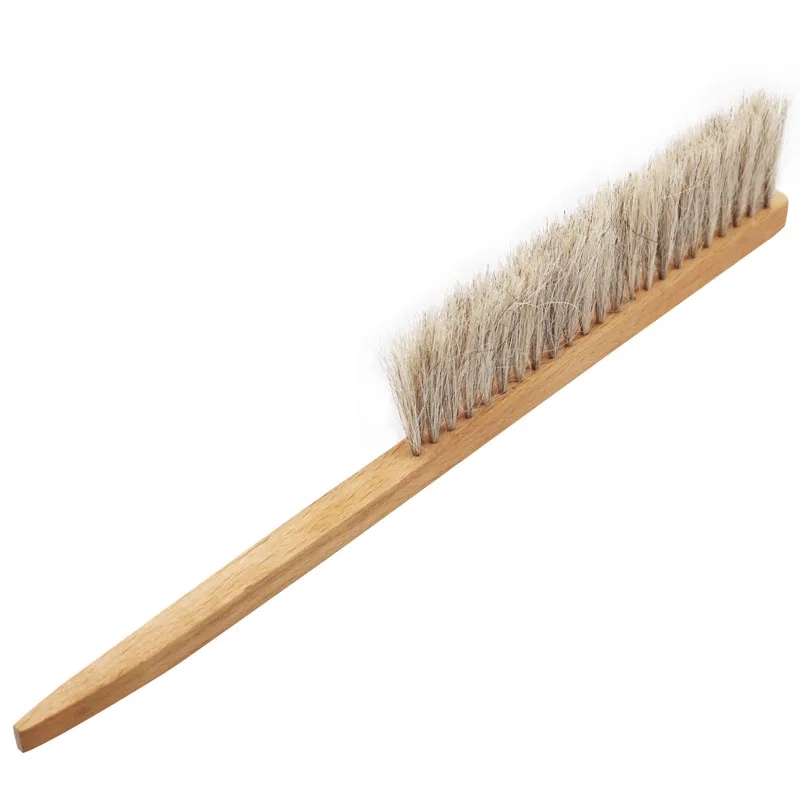 Bee Sweep Brush Bristle Two Rows Horsetail Hair New Bee Brushes Beekeeping Equipment for Apiculture