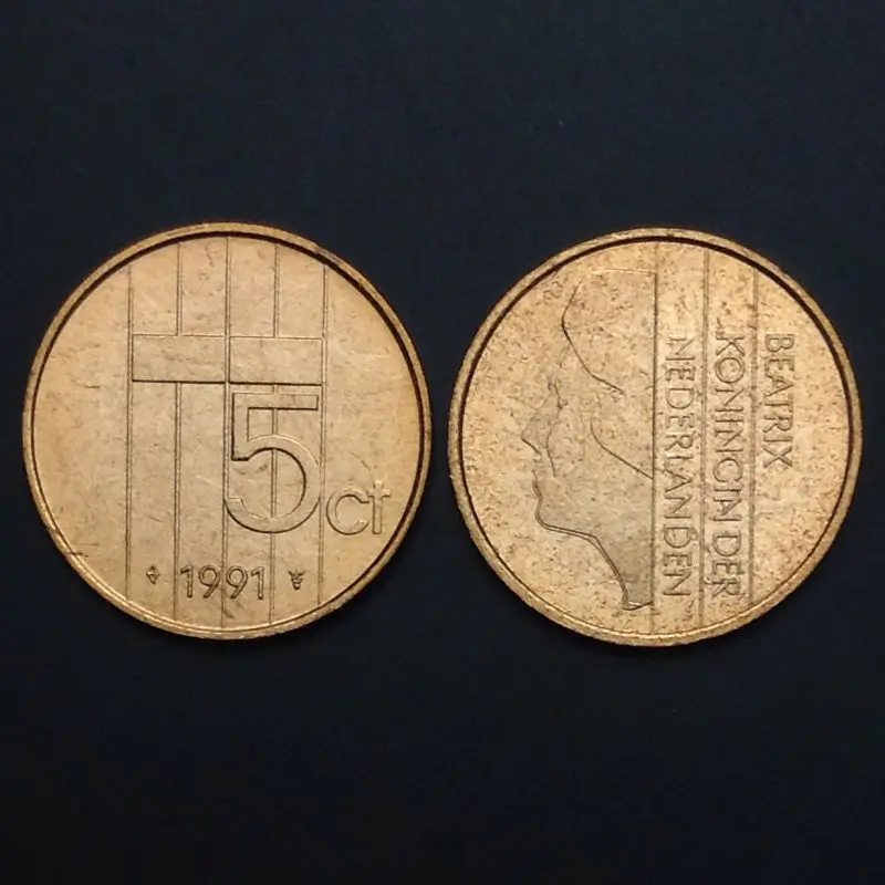 

Netherlands Coin, 5 Cents, Random year, Uncirculated, UNC, Special gift, KM#202, Old Coin, 100% Real Original Genuine coins
