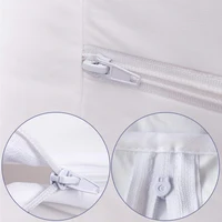 Zipper Waterproof Bed Cover Bed Bug Proof Mattress Protector Fully Foam Cover Queen 4