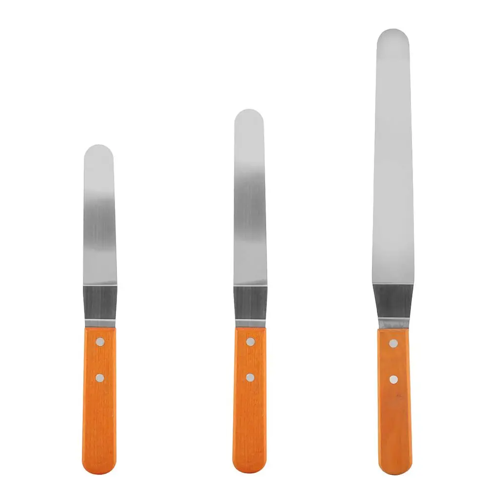stainless spatula set