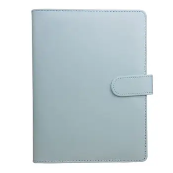 

A5 Weekly Monthly Planner Diary Classic Loose-Leaf-Ring-Binder Notebook Cover, Blue