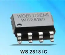 (4000pcs/lot)WS2818;Dual-signal Wires 3channel LED driver IC;frequency:2KHz/s;same protocol as WS2811S but with Dual-signal wire
