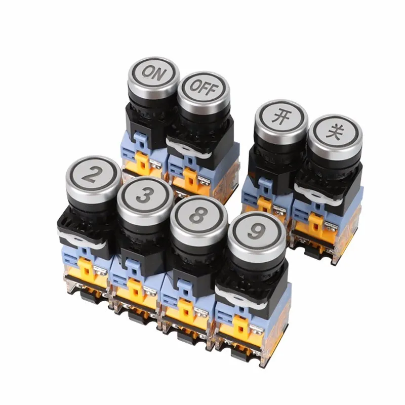 

LA38-11D light button reset switch start button switch 22 mm with digital ON/OFF