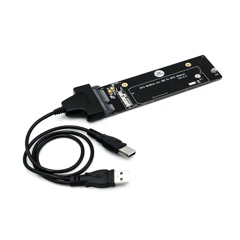 

18+8 Pin SSD to SATA 2.5 or USB Adapter Card for Macbook Air and Pro Retina 2012 with USB 2.0 Cable SATA Adapter Converter Card