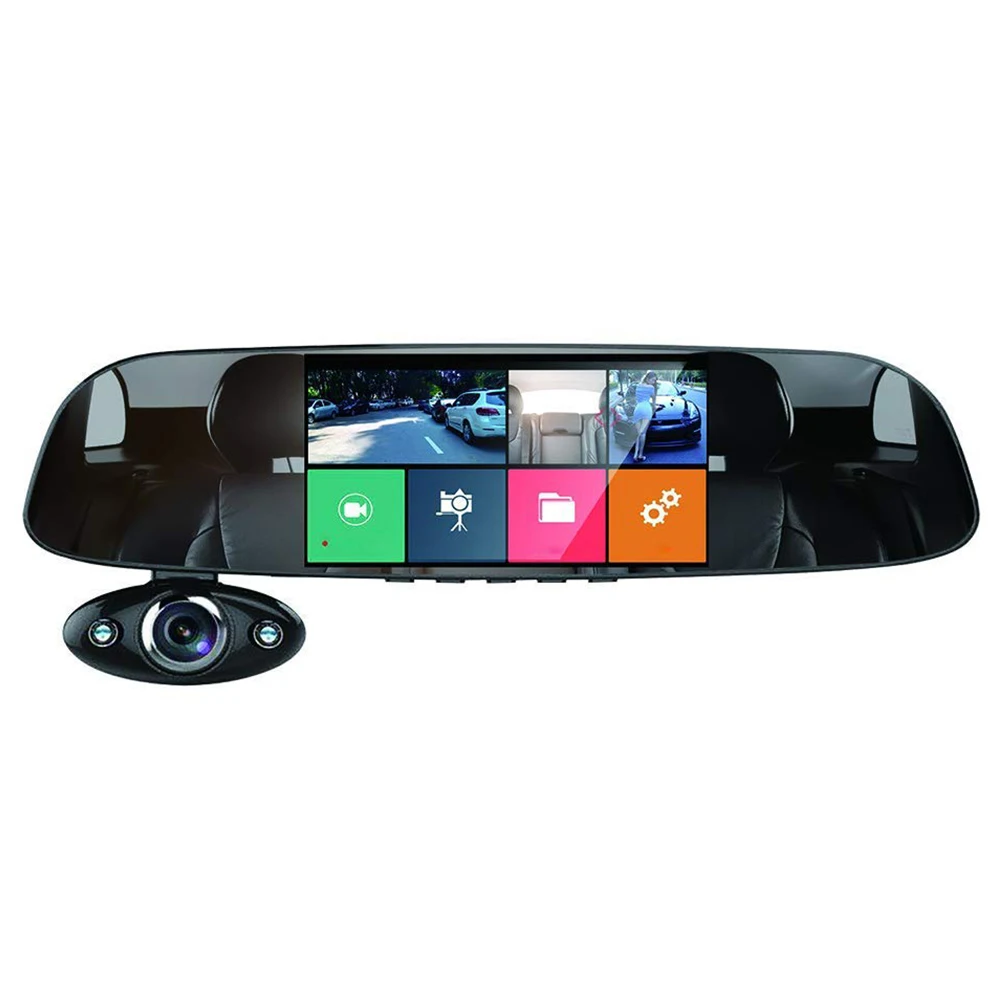 

Anytek Car Tachograph 5 Inch 1080P HD Dual Way 170 Degree Wide Angle G-sensor Loop Video Recording Parking Monitoring