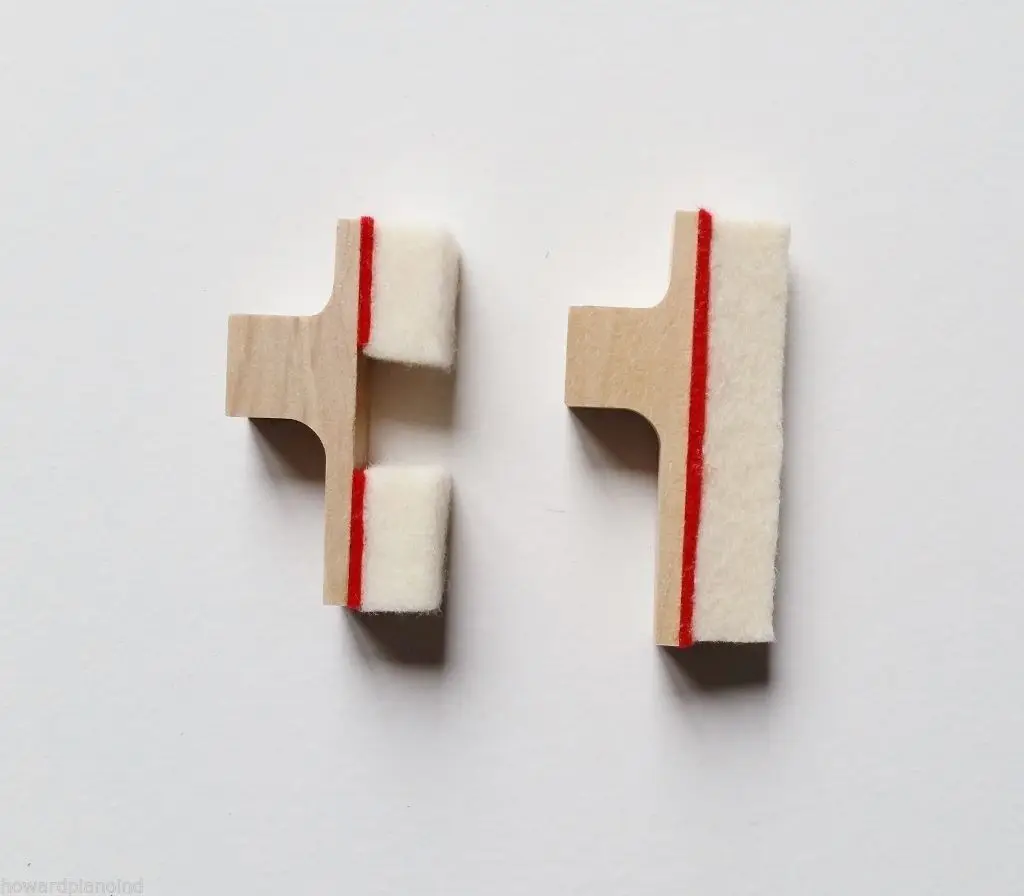 

Vertical Piano Treble Damper Head Set