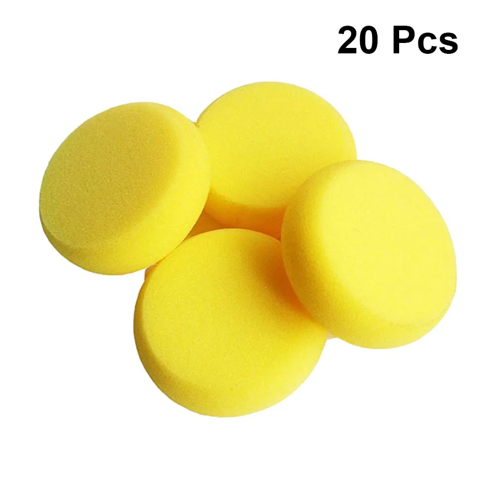 

20pcs DIY Round Sponge Brushes Kids Children Art Painting Graffiti Artists Sponge Brushes Painting Tools For Graffiti Paint