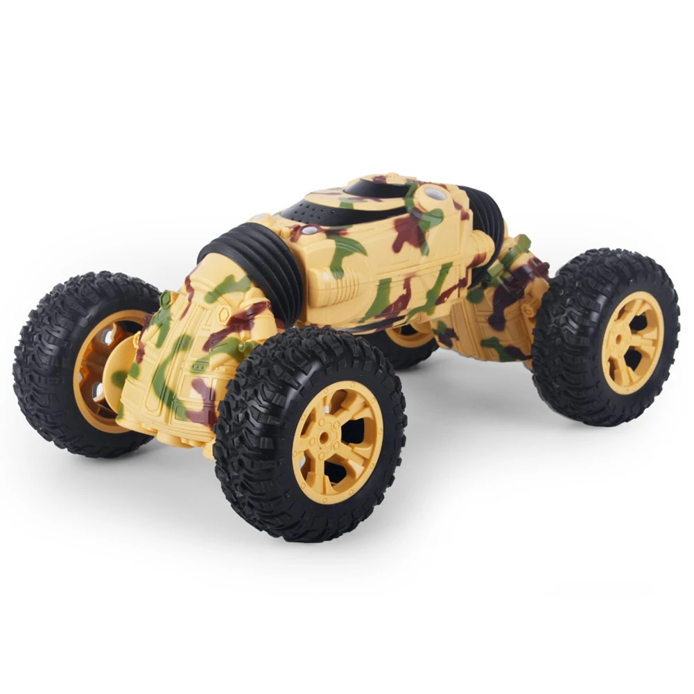 

Toy Car Children Remote Control Car Four-Wheel Drive High-Speed Car Double-Sided Climbing Deformation Twist Stunt Car