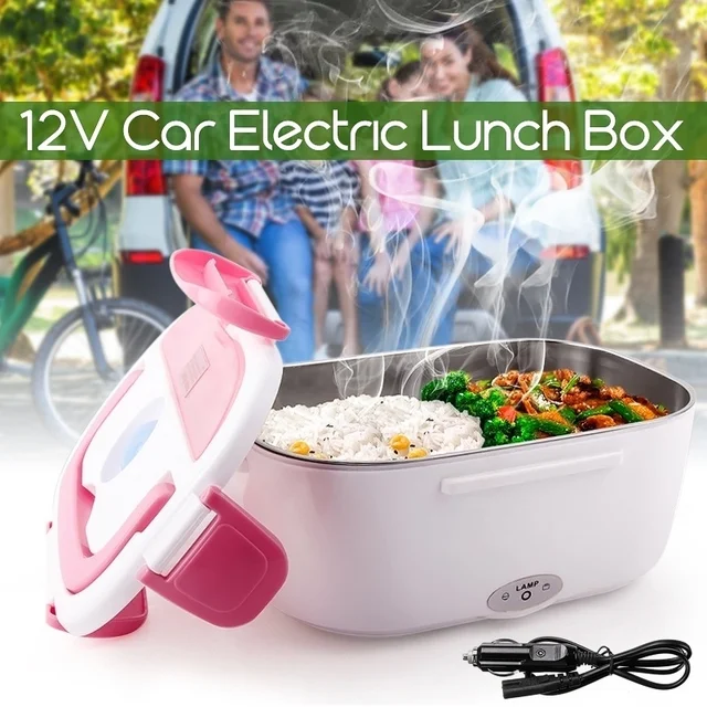 12V Multi functional Lunch Box Car Portable Electric Heated Heating
