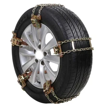 Pneu de roda neve anti-skid correntes para carro caminhão suv emergência inverno 1x universal