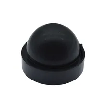 Cubierta de goma impermeable para faros de coche, tapa de sellado para faros LED HID de 60mm-110mm, a prueba de polvo