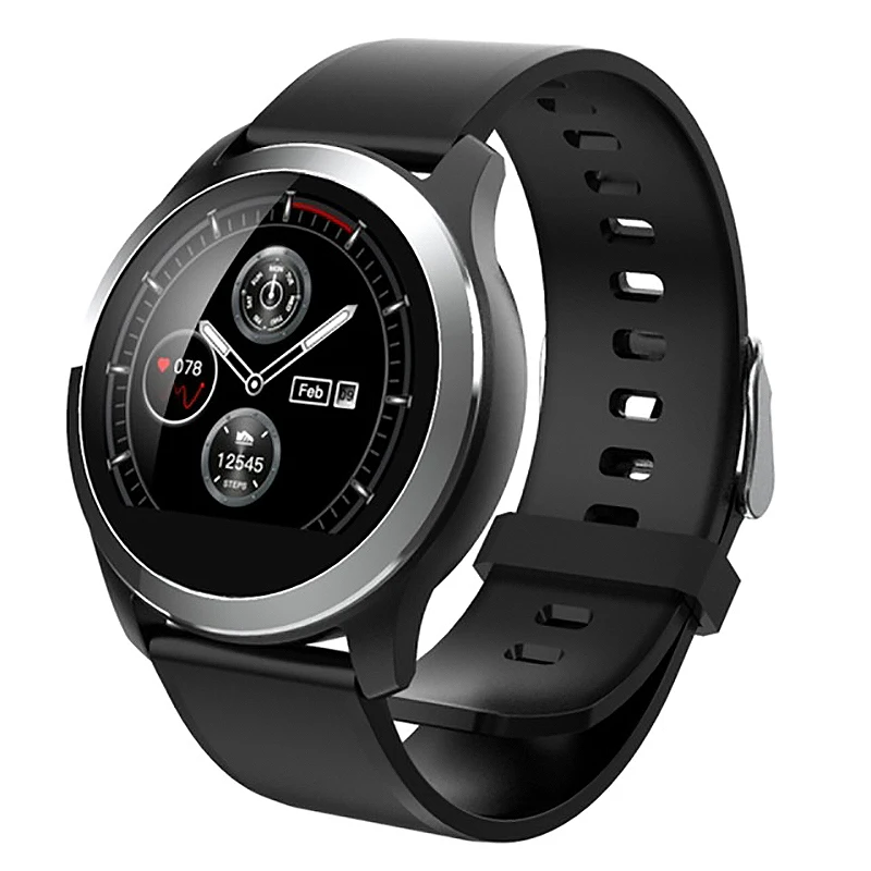 Smart Watch Z03 Ppg+Ecg Blood Pressure Heart Rate Tracker Smart Sport Watch Smart Bracelet Fitness Tracker For Tezer(Black)