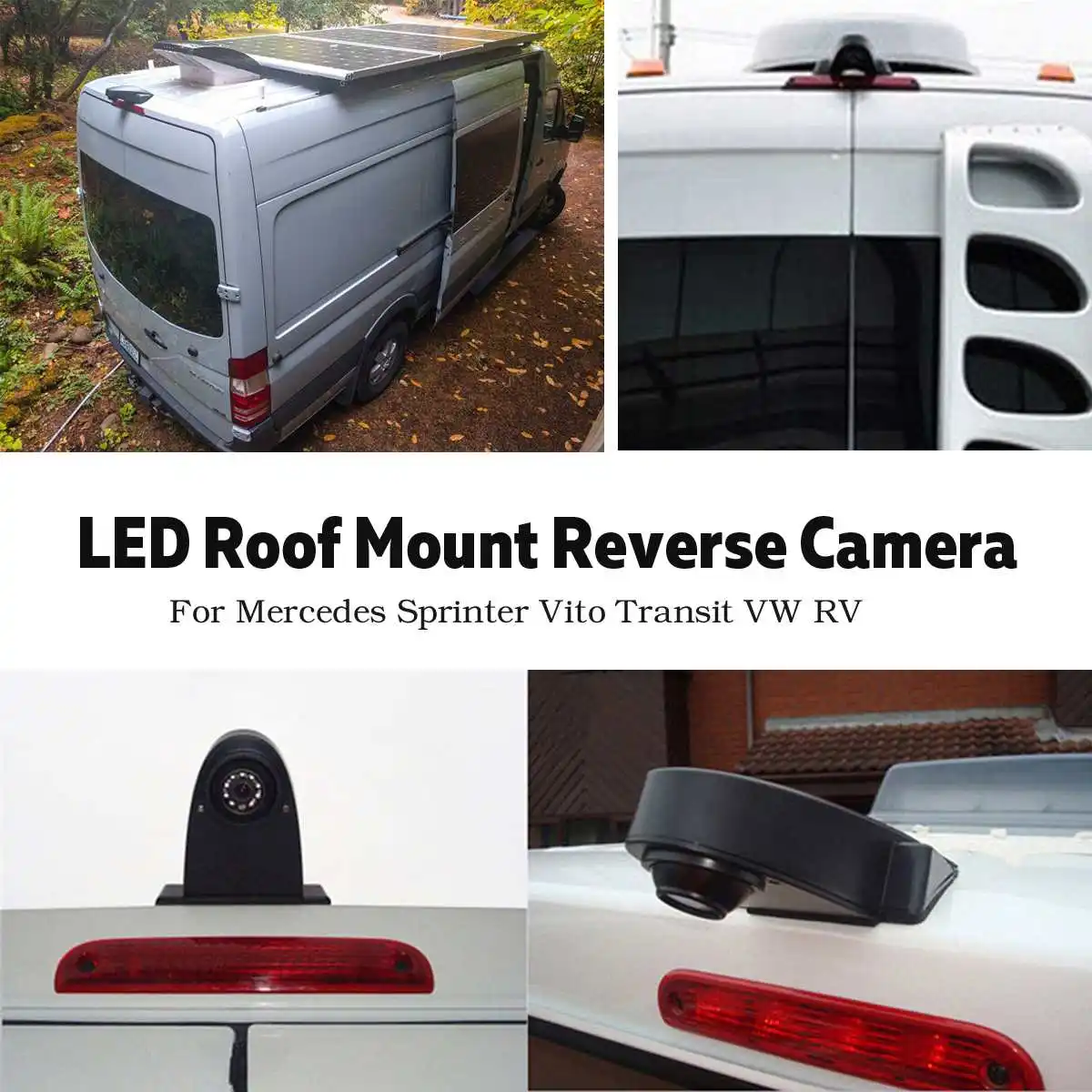 

Car Rear View Backup Reverse Camera For Mercedes Sprinter Vito for Transit for VW RV Crafter Parking Reversing Camera Infrared