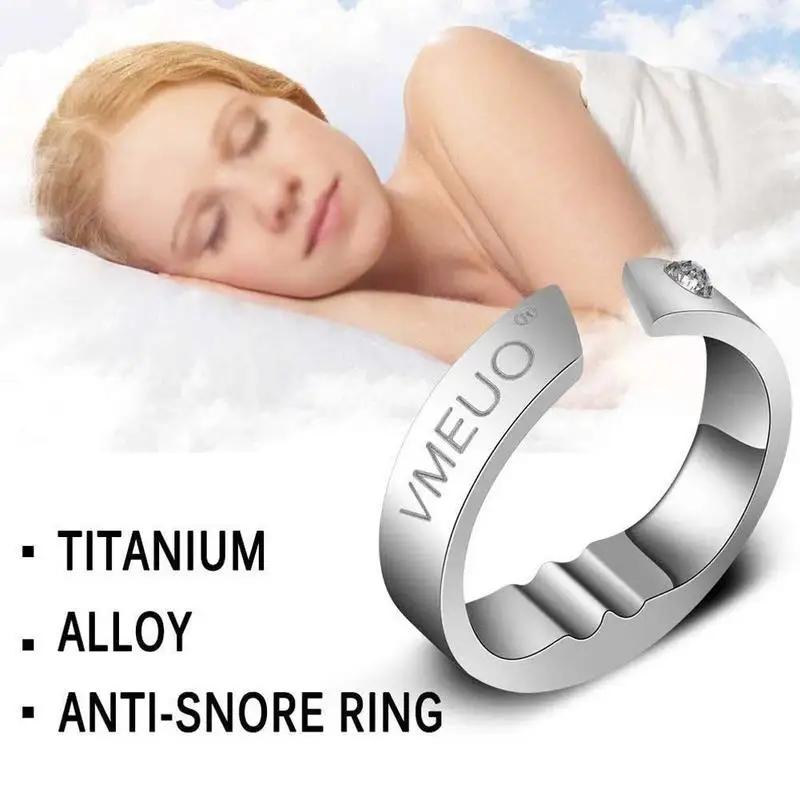 

Magnetic Anti Snore Ring Stop Snoring Acupressure Sleep Aid Clip Nasal Dilator Anti Snoring Products