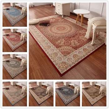

Persian Style Carpets For Living Room Luxurious Bedroom Rugs And Carpets Classic Turkey Study Floor Mat Coffee Table Area Rug30