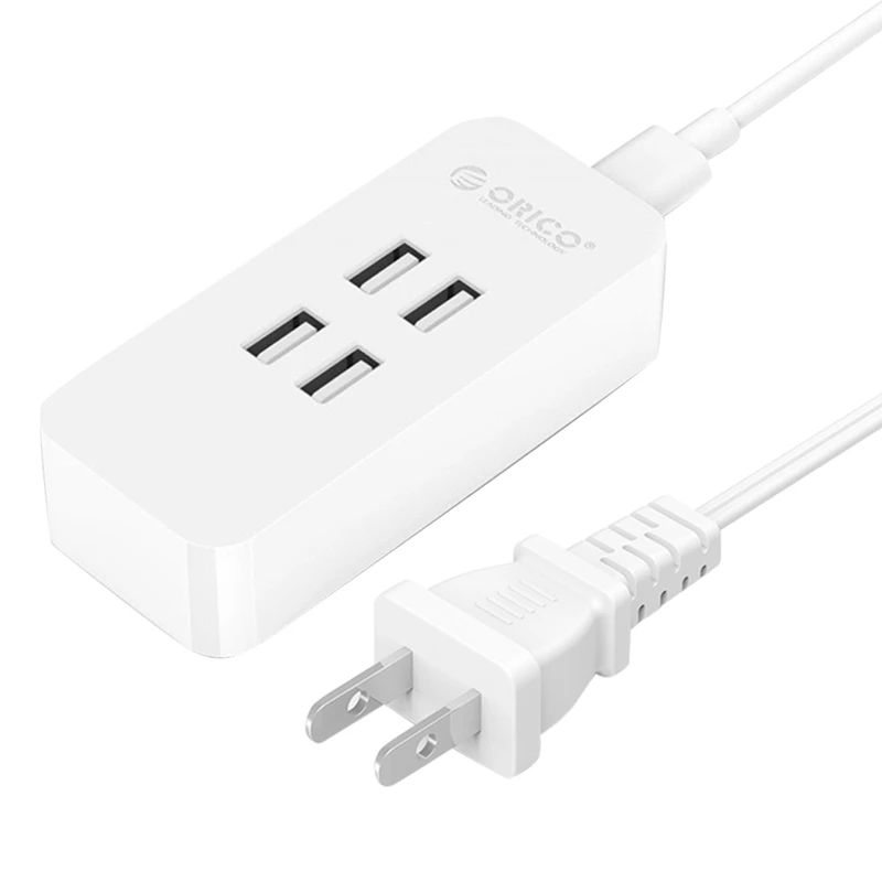 Orico Dcv 4U 4 порта Usb зарядное устройство 5V 2.4A 20W настольное умное адаптер для