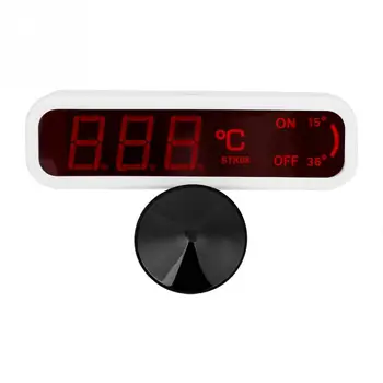 

Led Digital Aquarium Fish Tank Thermometer Water Temperature Measuring Electric Equipment Us Plug