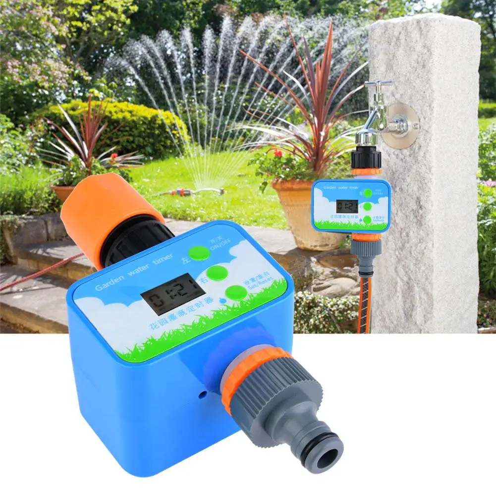 

Home Garden Electronic Automatic Irrigation Timer Intelligent Flowers Watering Controller Garden Water Timers