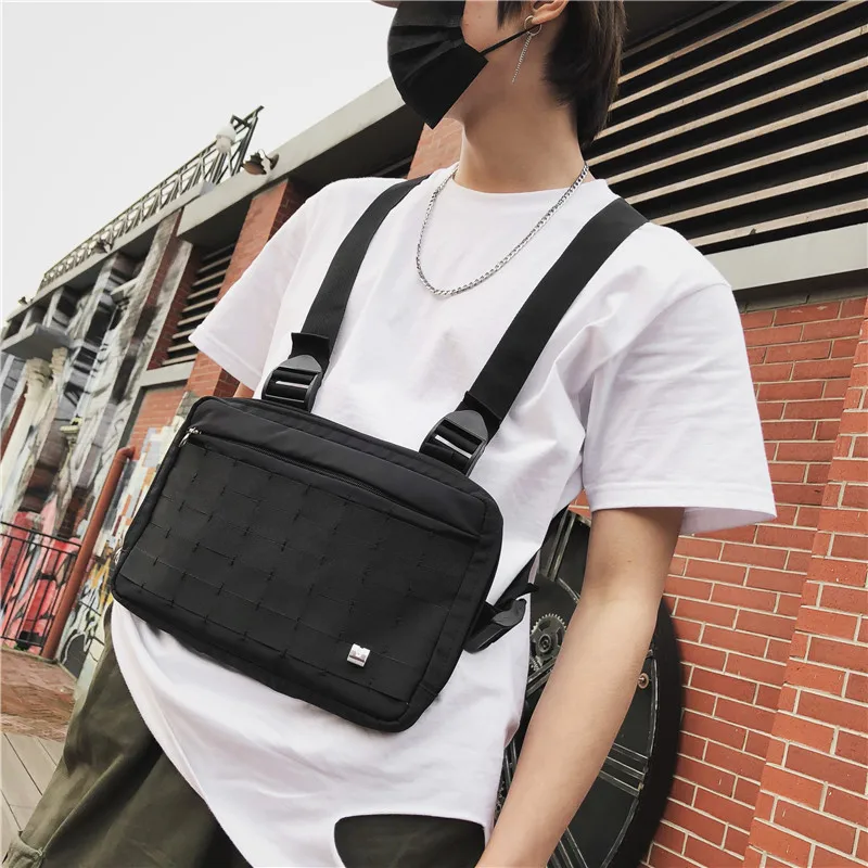 

Tactic Chest Package Saddlebag More Function Tactic The Chest Kanye Street Military Wind Die Fly Package 2019