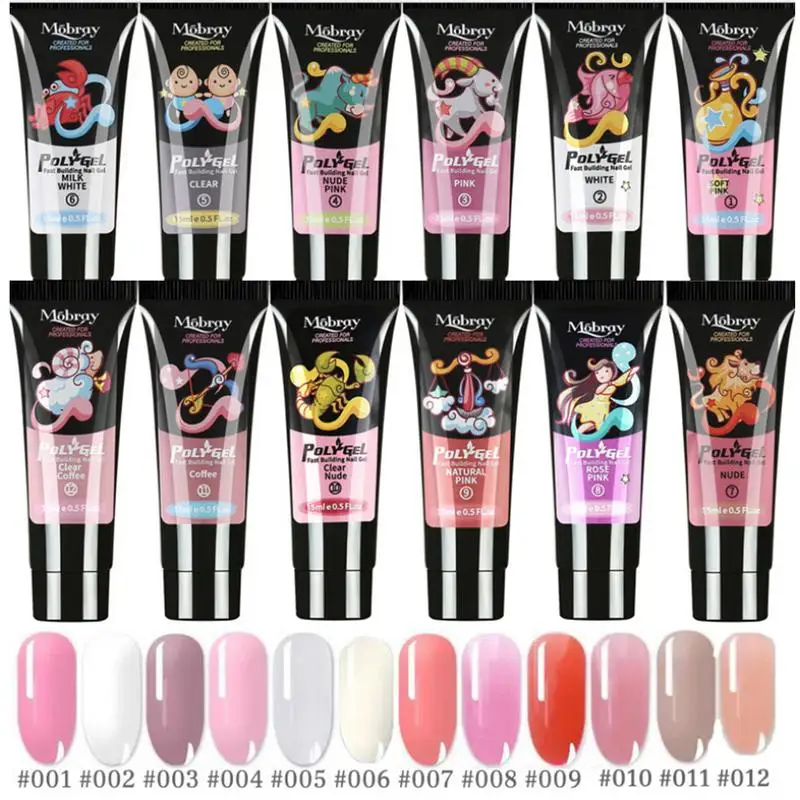 

15ML 12 Constellation Manicure Multicolor Quick Drying Gel Polish