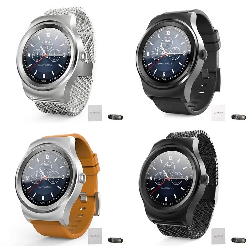 

SMA-R1 Bluetooth Call Smart Watch Full Circle Touch Screen Smart Watch Sport Pedometer With Anti-lost Selfie For Android IOS