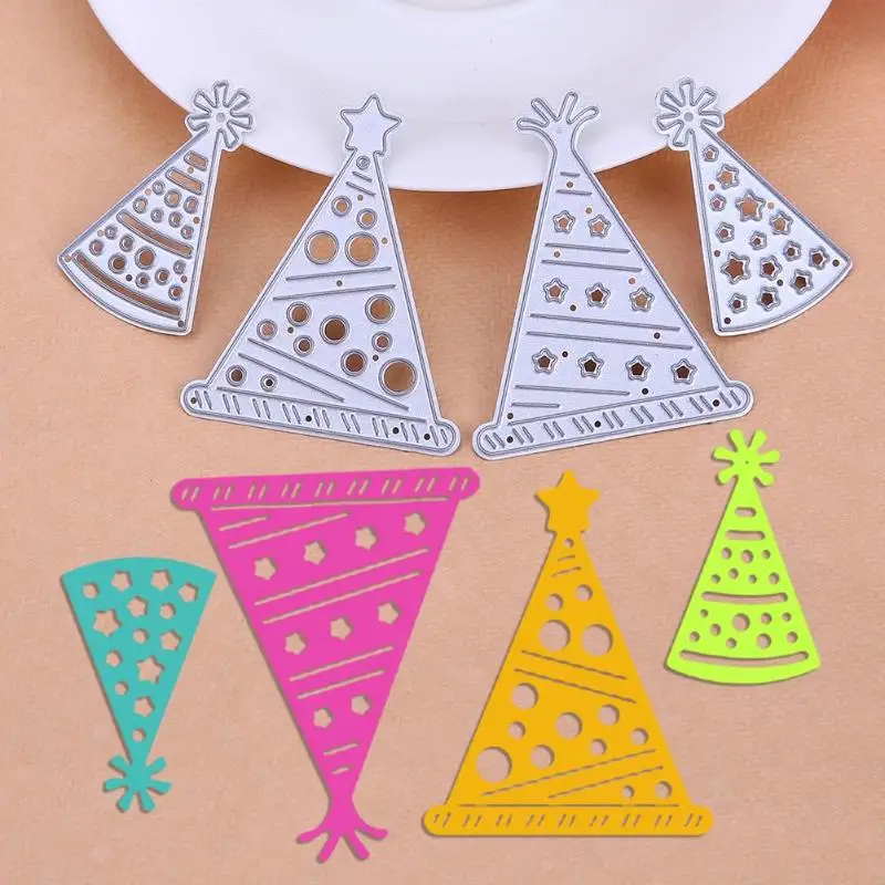 

Birthday Hat Cutting Die Stencil Scrapbooking Embossing Cut Paper Craft