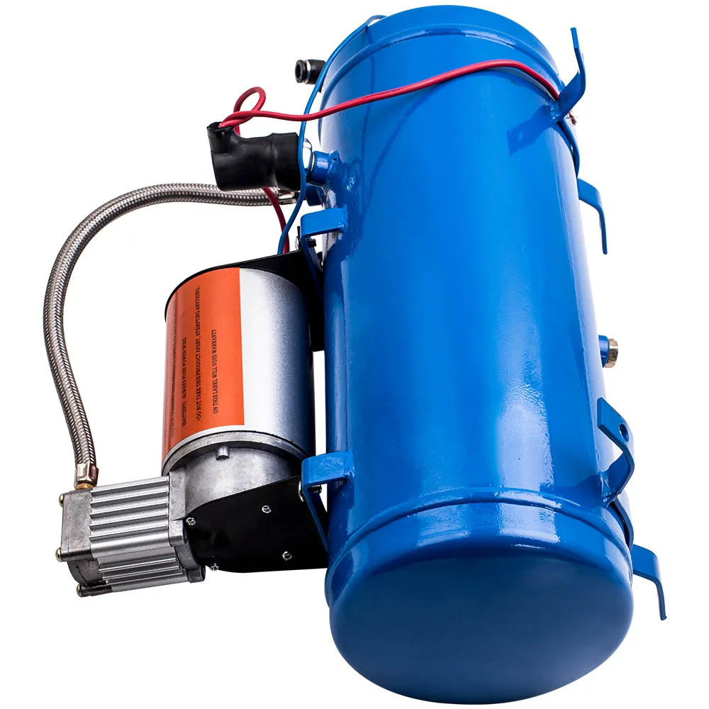 150PSI 12 V воздушный компрессор 1 6 галлон бак 6L для воздуха сумка руля системы поезд
