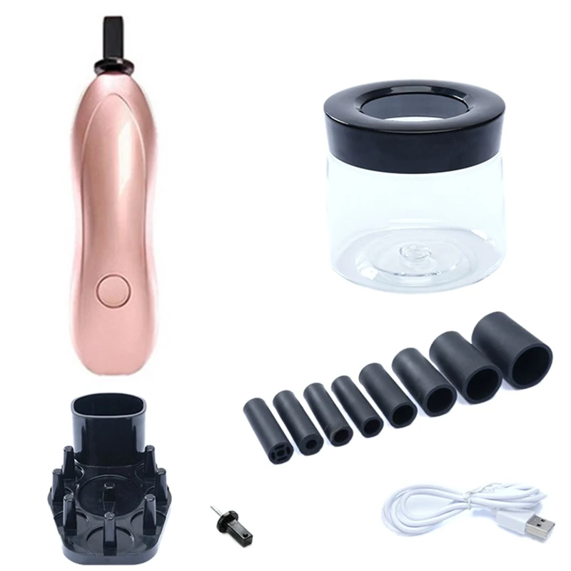 

New Electric Makeup Brush Cleaner Rechargeable Convenient Make Up Brushes Washing Cleanser Cleaning Tool Machine Suitable For
