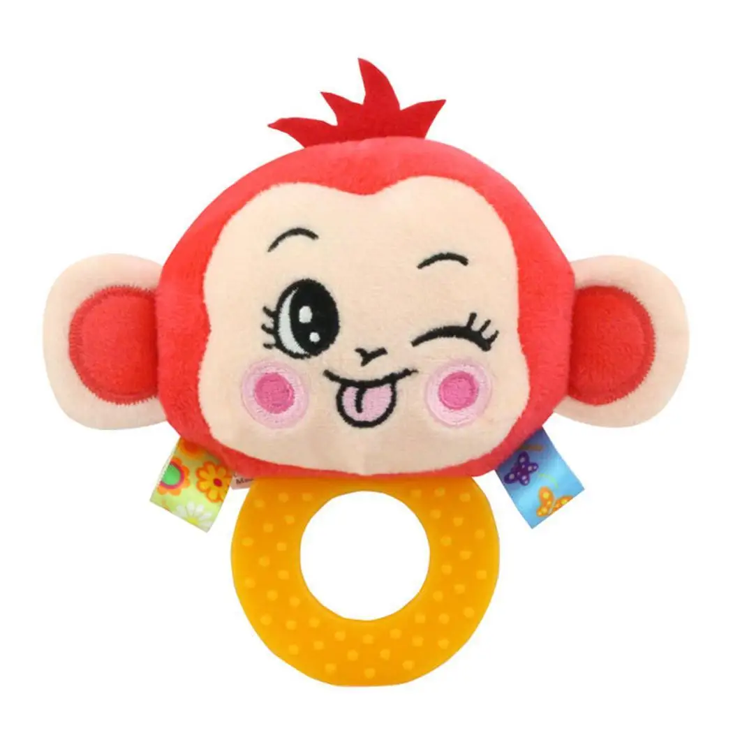 Newborn Baby Toys Unisex Teether Cartoon Rattle Bell 8 Types Gripping Animal Plush Rattles Hand Dolls 0-2 Years Old 50g Newborn Baby Toys Unisex Teether Cartoon Rattle Bell 8 Types Gripping Animal Plush Rattles Hand Dolls 0-2 Years Old 50g