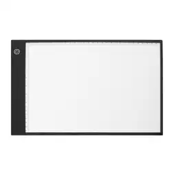 Цифровой A4 светодиодный графический планшет для рисования Tablet отслеживания Панель световой трафарет доска Дисплей светодиодный лист для