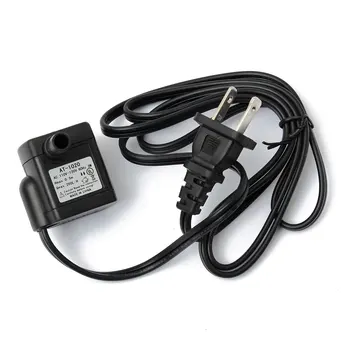 

110V 200L/H 3W Aquarium Water Pump Submersible Fountain Air Fish Tank US Plug