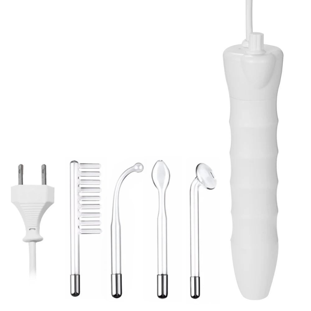 

Upgraded High-frequency Current Instrument Electrotherapy Stick Comb Househeld Cosmetology Instrument Skin Care Device massage