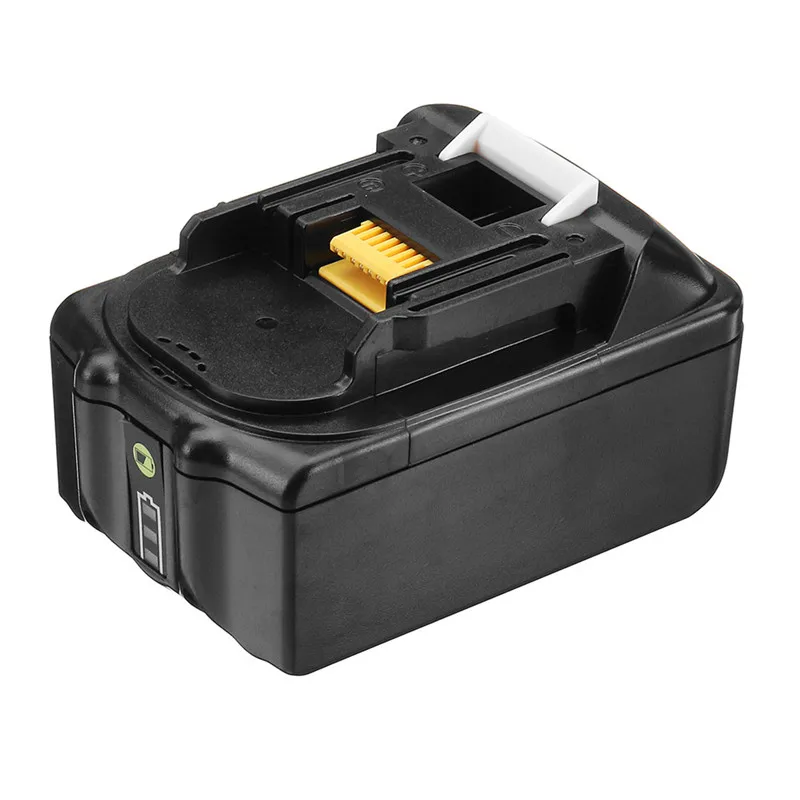 

Black MAK-18B-Li 18V Li-Ion 5.0Ah/6.0Ah Battery Replacement Power Tool Battery For Makita BL1850 BL1860 New