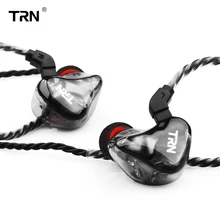 TRN X6 6BA драйвер в ухо наушник 6 сбалансированная арматура HIFI монитор спортивные наушники бег стерео вкладыши с 2PIN кабелем