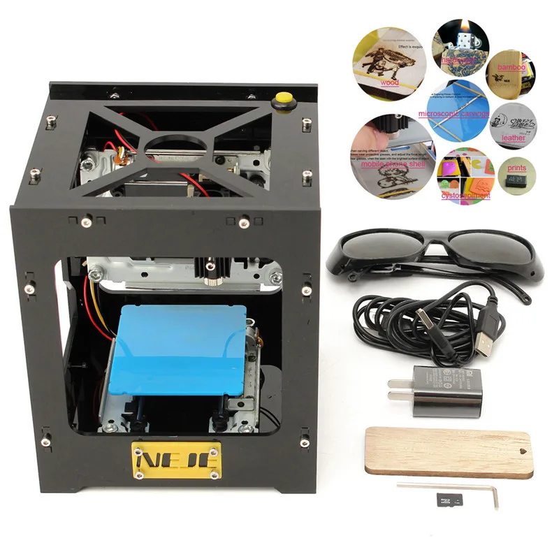 

Ture 500mW USB Desktop CNC Laser Engraving Machine Laser Carving Machine DIY Logo Mark Printer Cutter For WIN/XP