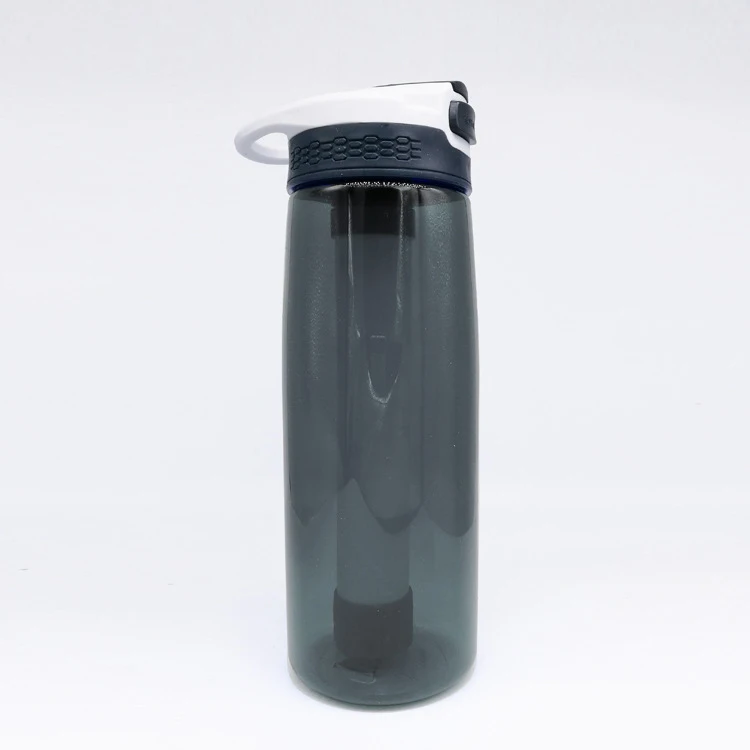 

650ml Water Filter Cup Purifier Cleaner Bottle Survival Drinking Tool Kit Outdoor Sport