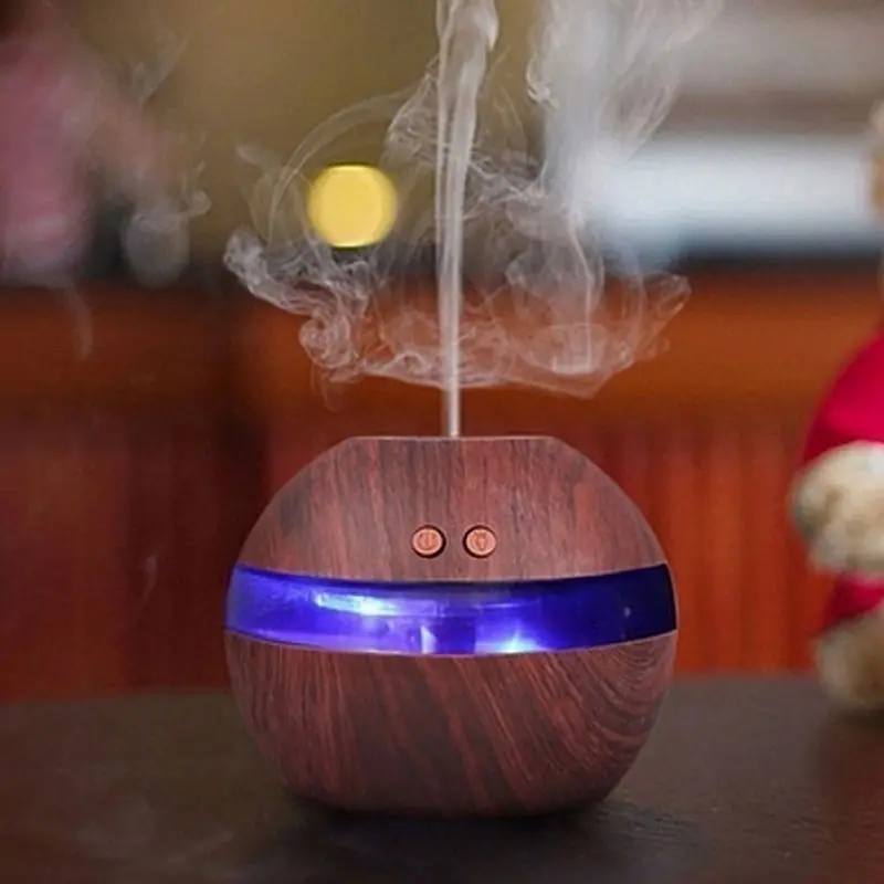 

Wood grain Ultrasonic Essential Oil Aroma Diffuser Humidifier Air Aromatherapy Purifier Decoration 300ML