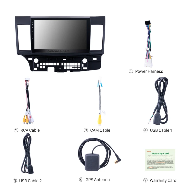 Excellent High version ROM 2GB RAM 32GB 2.5D IPS Screen Android 8.1 10.1 inch For Mitsubishi Lancer-ex 2008-2015 Car Radio Unit GPS Player 3