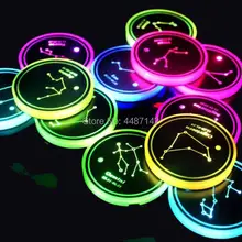 2X светодиодный автомобильный светильник с логотипом для Mercedes Benz BMW Audi mini Lincoln lexus Alfa Romeo