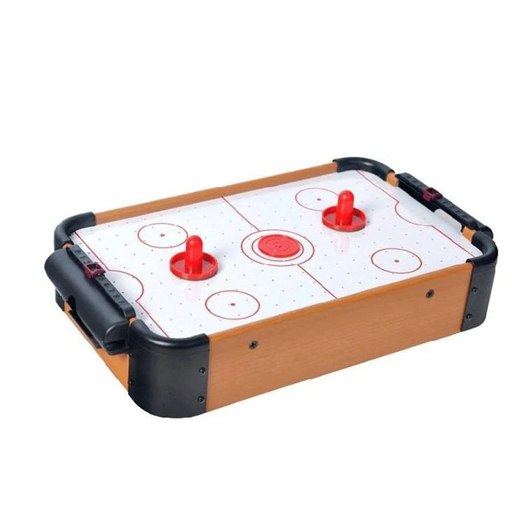 Мини настольный хоккей Топ воздушный Хоккей игры толкатели шайбы Семья